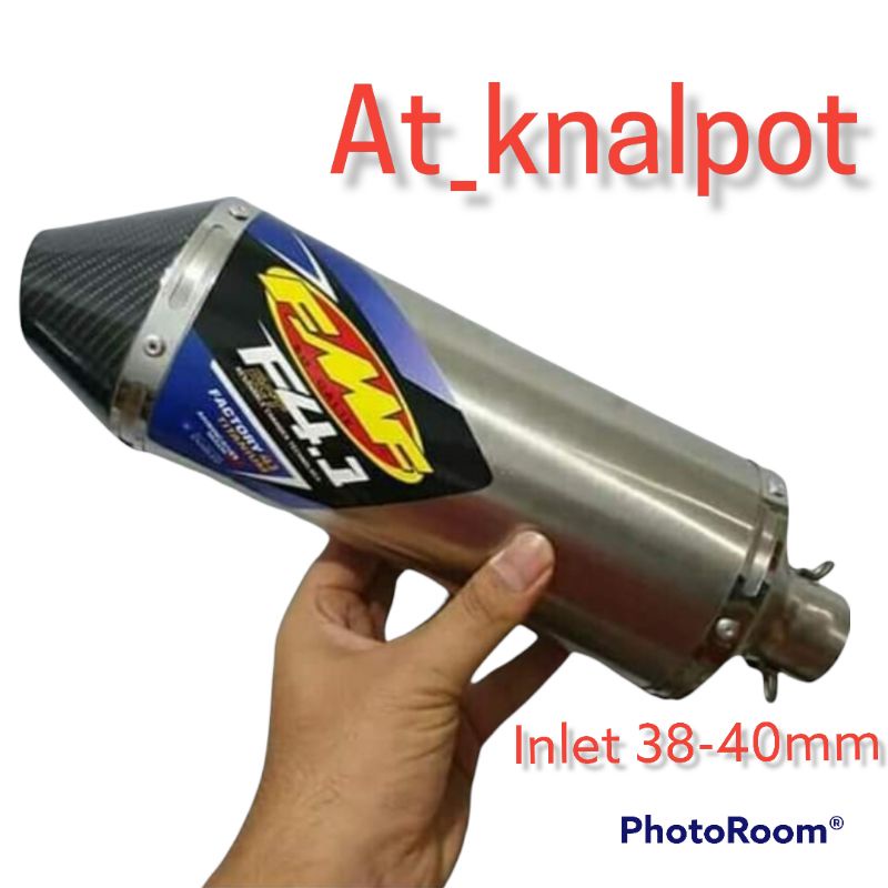 Tabung Kepala Knalpot Racing Slencer Selencer Silincer only FMF F4.1 Motor Klx Crf Dtracker WR Trail