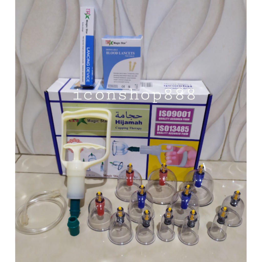 Paket Kop angin super Murah Dari Magic Star Yaitu Kop Bekam 12 Ms