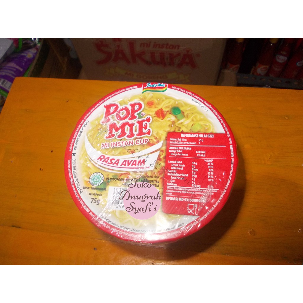 

POP MIE INSTAN CUP 75g