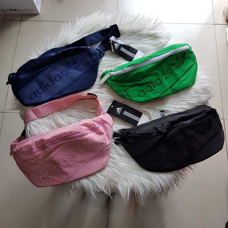 COD BAYAR DITEMPAT!!! 132788 Tas Pinggang Wanita Pria Import Waistbag