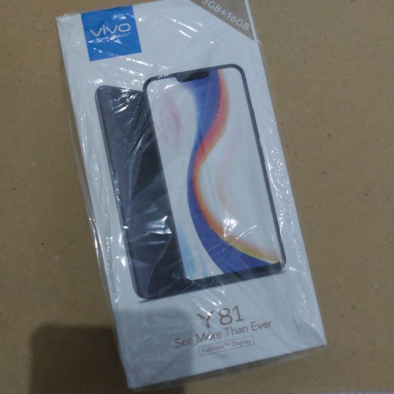 JUAL HP SECOND VIVO Y81 RAM 3GB MEMORI 16GB MASIH LENGKAP