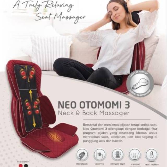 kursi pijat ADVANCE NEO OTOMOMI 3 / KURSI PIJAT ELEKTRIK PORTABLE