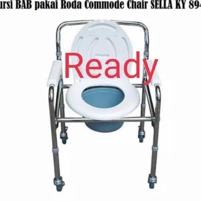 Kursi Bab- Kursi Commode Chair Sella Roda