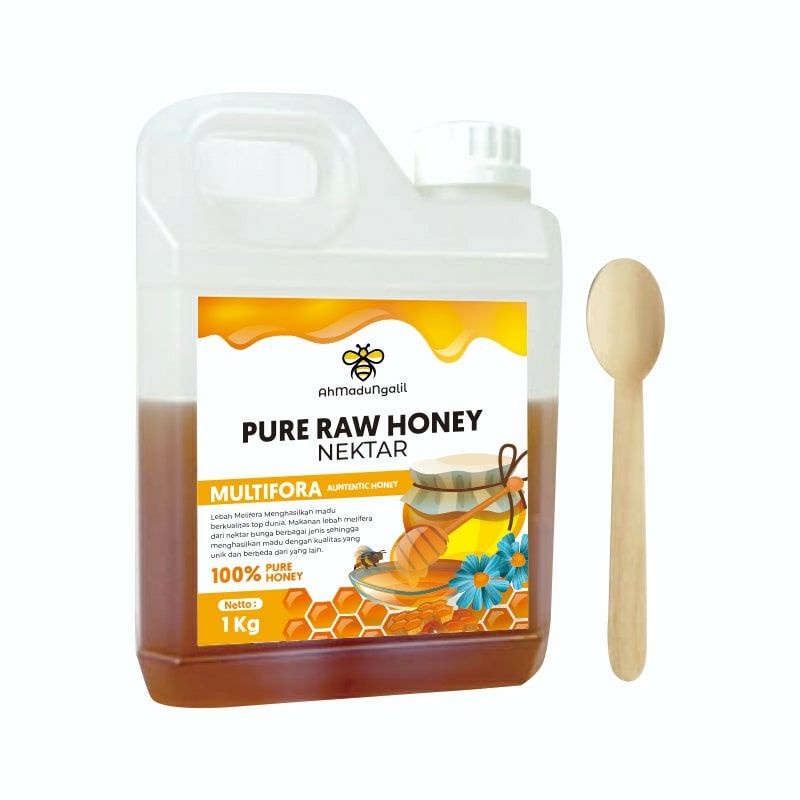 

Madu Asli Murni AhMaduNgalil Nectar Bunga Multiflora 1Kg