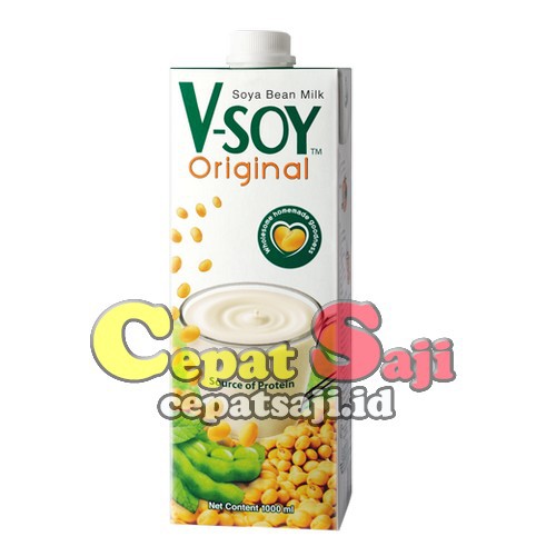 

V-Soy Susu Kedelai Original UHT 1 Liter