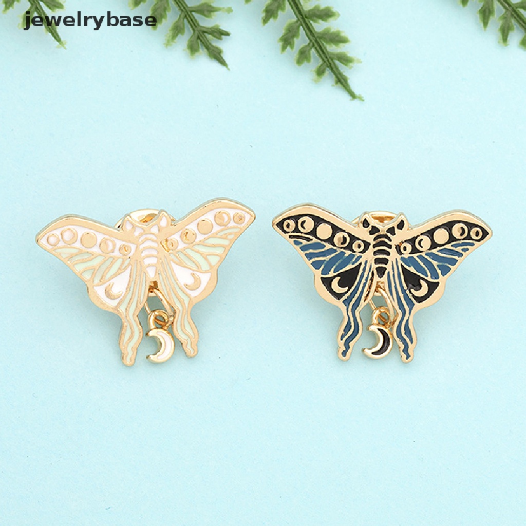 Bros Pin Enamel Bentuk Kupu-Kupu Untuk Hadiah