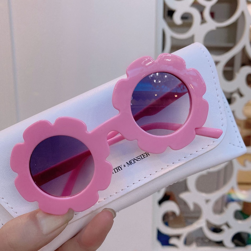 sunglases flower kacamata anak balita perempuan fashion model bunga 1 tahun - 8 tahun