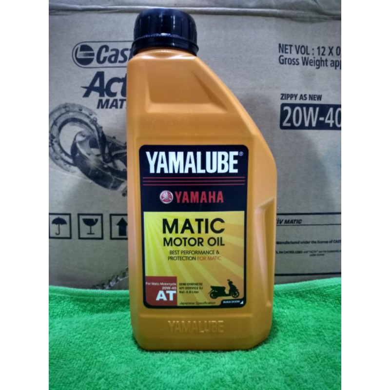Oli motor Yamalube matic 20W-40 Originall.