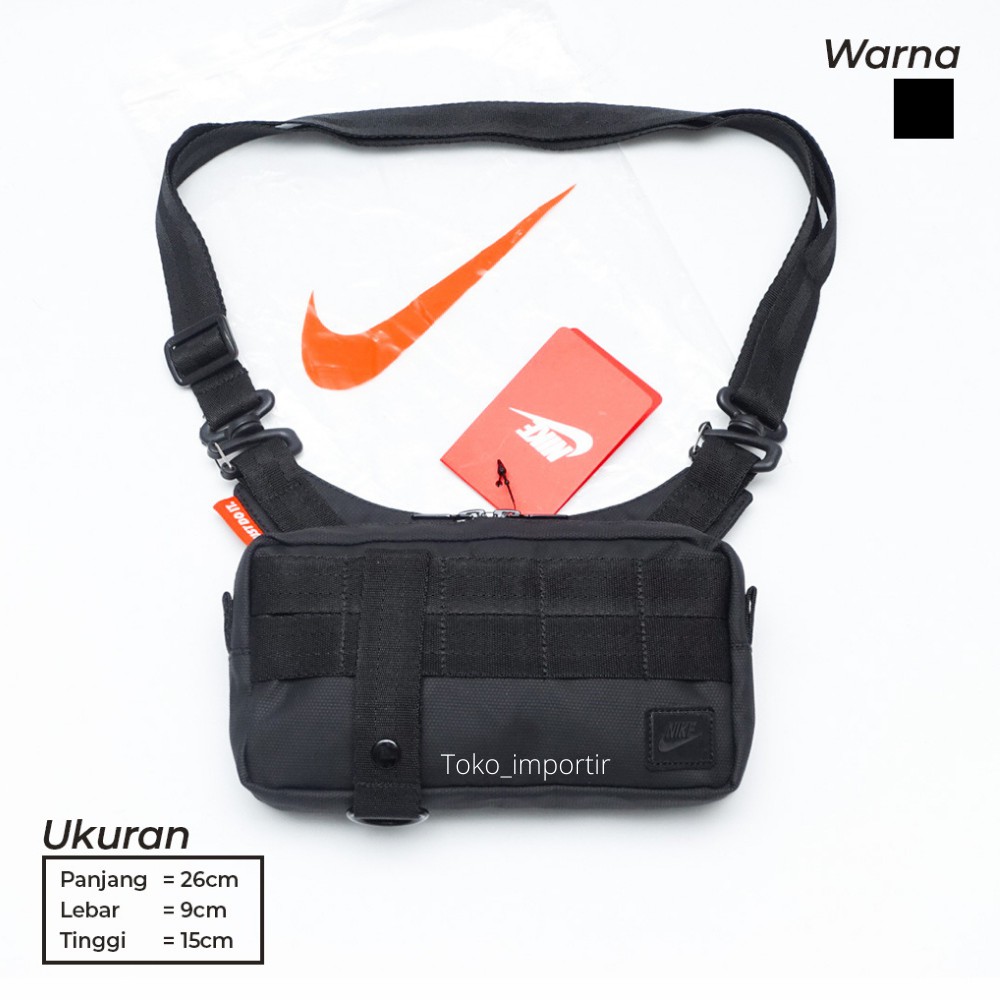 Tas Slingbag Nike Mini Small Tas Selempang Pria impor Mirror Original