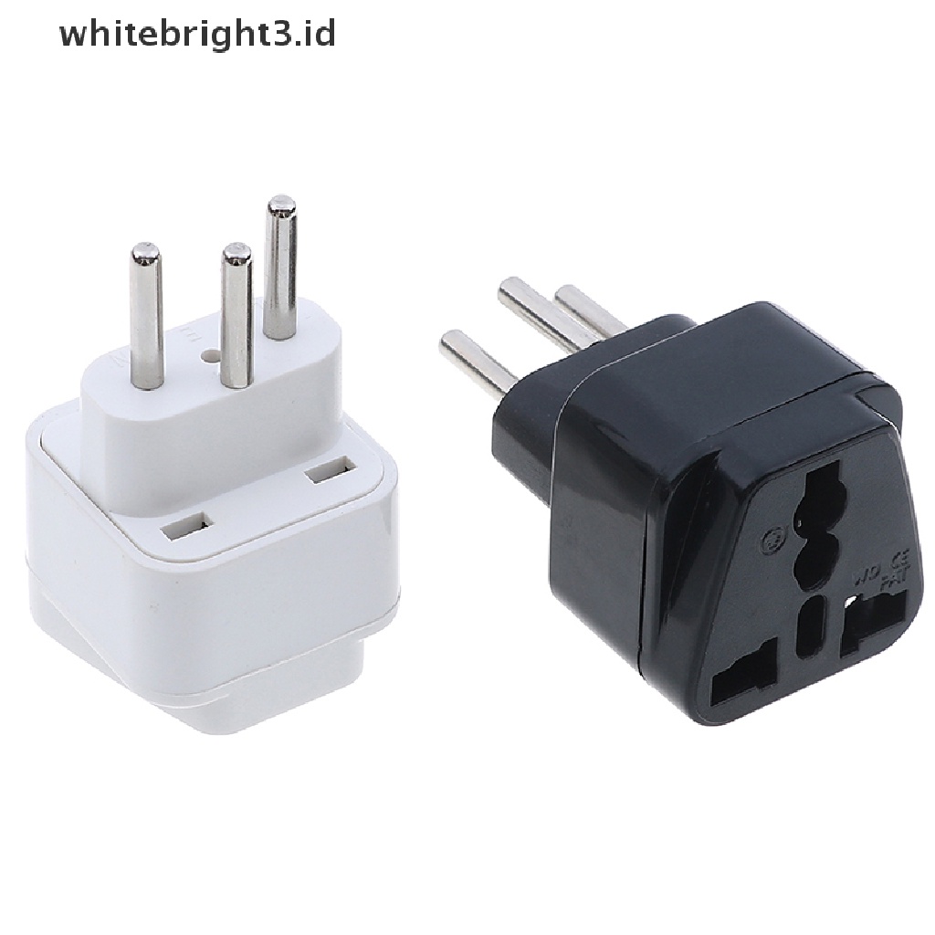 {whitebright3.id} Universal UK/US/EU to Switzerland Swiss AC power plug travel adapter converters ,