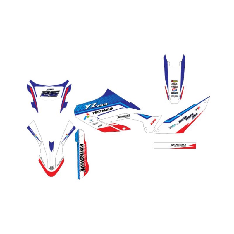 decal stiker fullbody wr 155 hologram