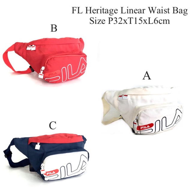 fila heritage waist bag