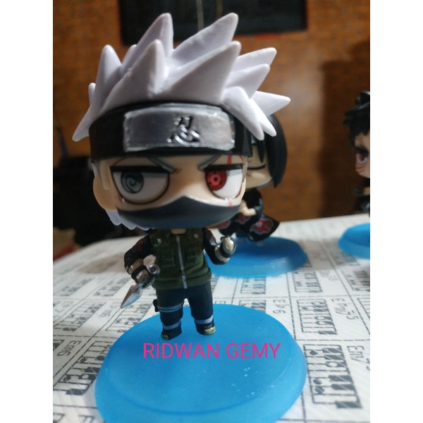 ACTION FIGURE NARUTO RIKUDO SASUKE SHARINGAN RINEGAN OBITO KAKASHI ITACHI UCIHA