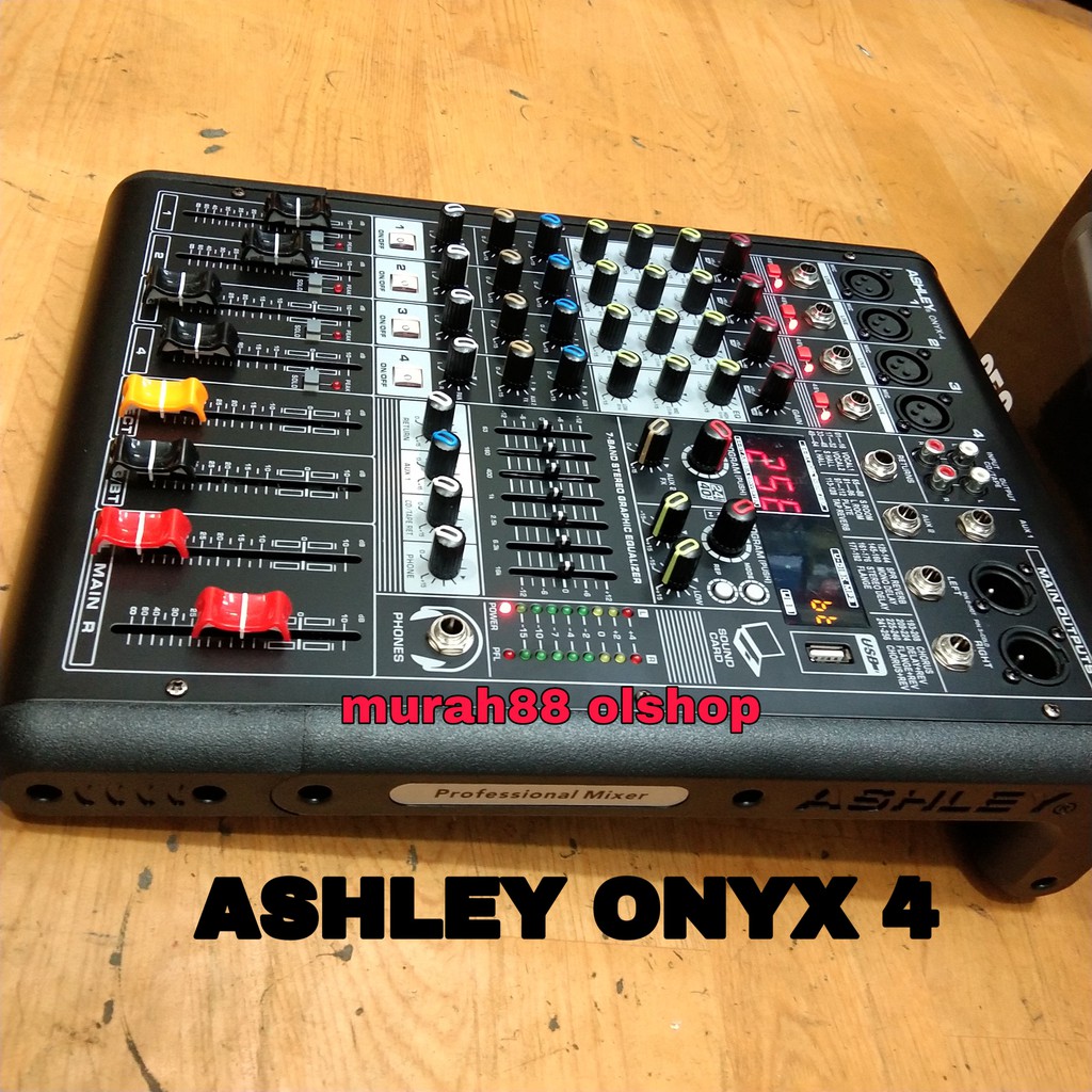 MIXER ASHLEY ONYX4  usb recording to flashdisk   and usb interface conected to pc with soundcard