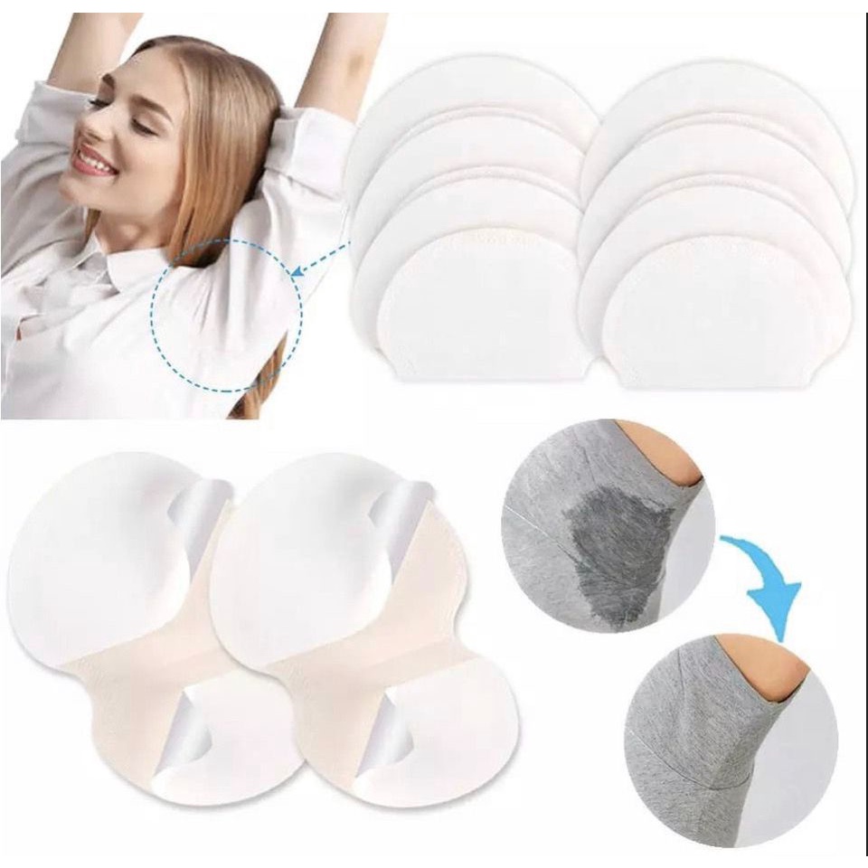 IC Bantalan Penyerap Keringat Ketiak Pad ketek Anti Basah keringant Sekali Pakai / Armpit Pad | Pembalut Ketiak | Deodorant Anti Bau | Anti Ketiak Basah | Underarm Pad anti burket Armpit Sweat Pads / Penyerap Keringat Ketiak Underarm Pad satuan