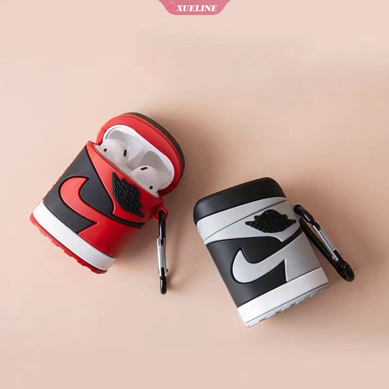 Casing Soft Case Silikon Motif Kartun Jordan Untuk AirPods 1 / 2