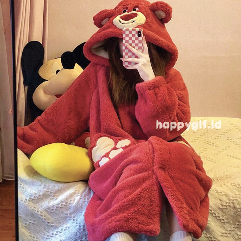 LOTSO ONESIE KOSTUM BAJU TIDUR DASTER PIYAMA KIGURUMI