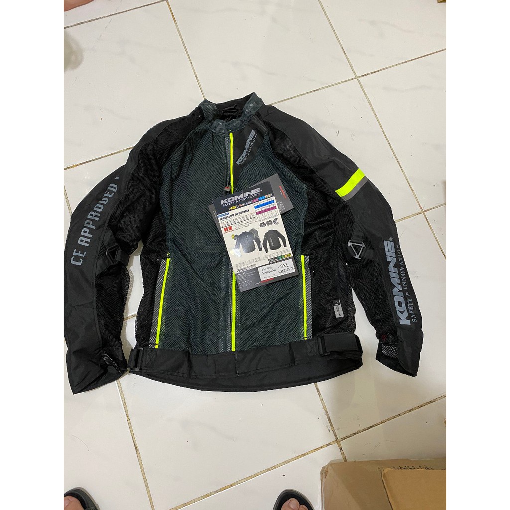 JAKET MOTOR KOMINE JK-098 COOL MESH BISMARK TOURING JACKET KOMINE JK098 motor