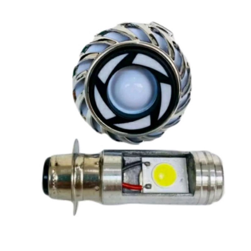 peket lampu depan LED sama lampu rem belakang projie AC/dc motor Scoopy Vario
