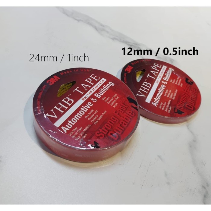 

Limited Double Tape Permanen 3M Vhb Kecil 12Mm X 4.5Mm / Double Tape 0.5 Inch Berkualitas