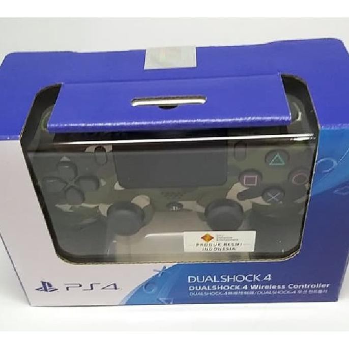 Stik Stick Ps4 Dual Shock Original Sony Indonesia - Camo Green