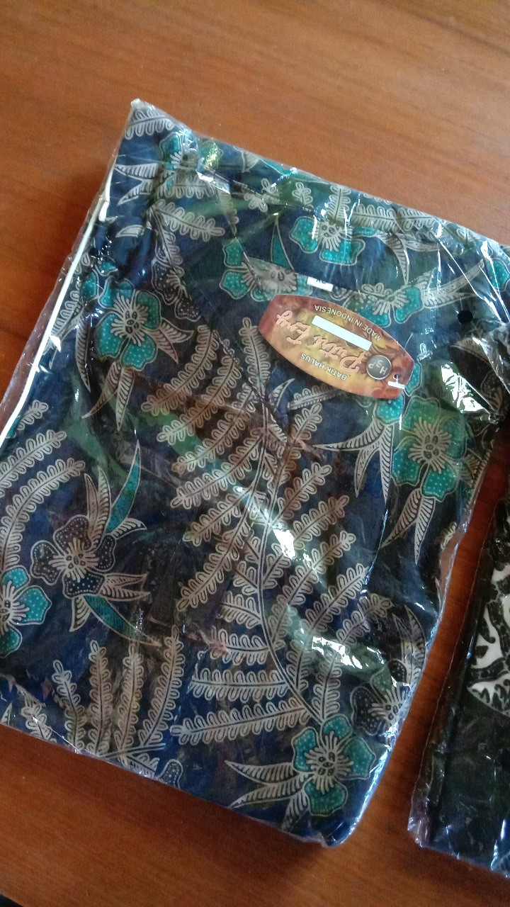 Atasan Batik Dolby Dolbi Dobby Doby Tenun Sutra Tulis Halus Katun Atbm Baron ,sarombit Atasan