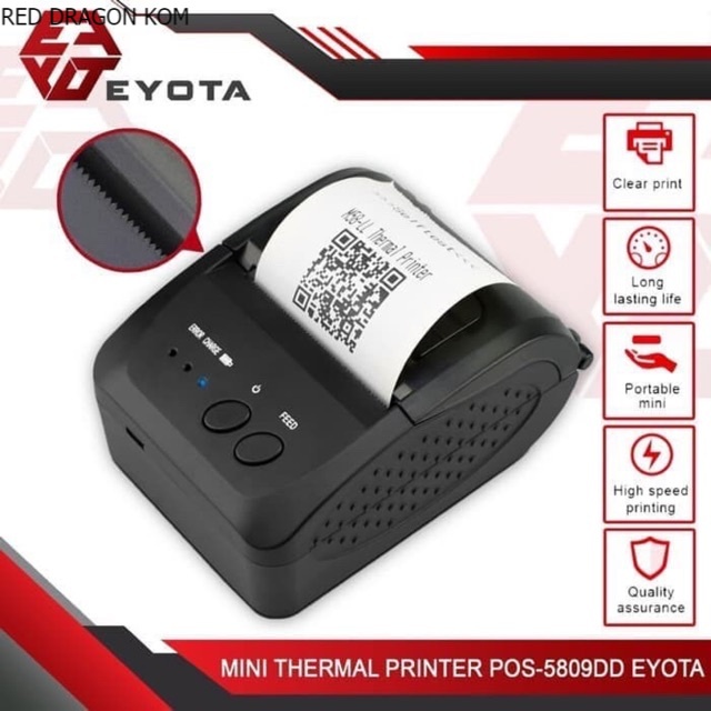 Mini Thermal Printer Bluetooth EYOTA POS-5809DD