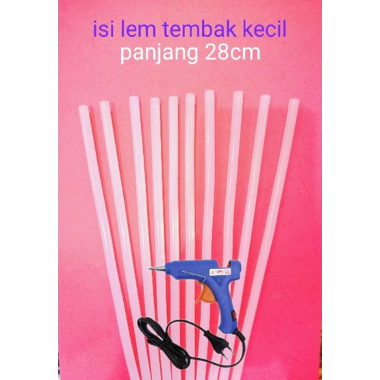 

isi lem tembak kecil (panjang 28cm)harga per pcs