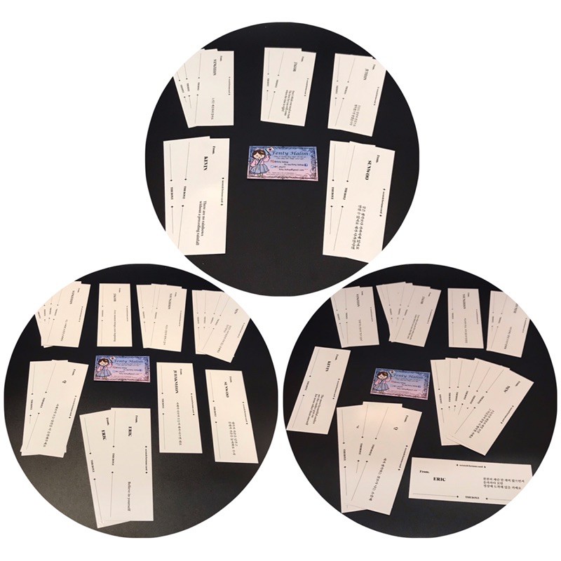 Scratch Fortune Card ONLY - The boyz 1st Full Album Reveal