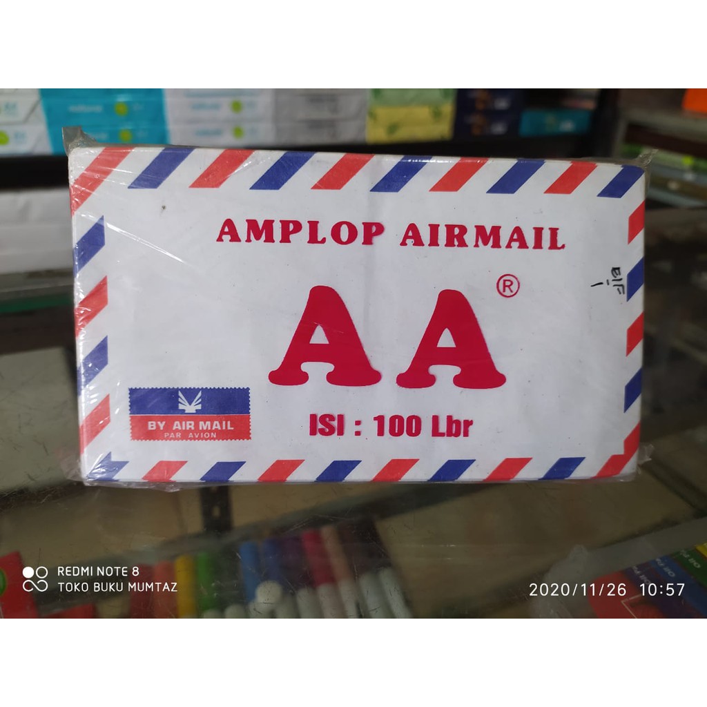 

Amplop Putih AA Tanpa Perekat