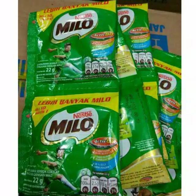 

Milo Activ-Go Nestle Renteng Beli 10 gratis 1