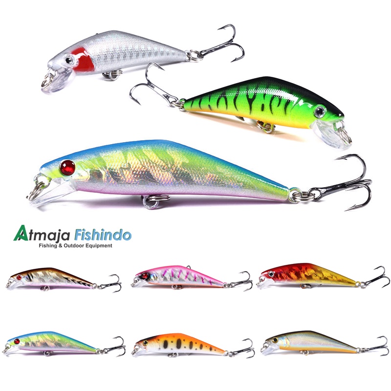 Minnow 6,8cm Lure Umpan Casting Kraken Replika Hampala dan Predator Muara MI131