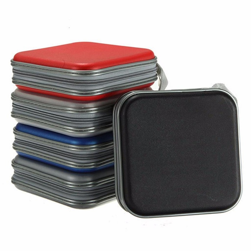 COD Tempat Penyimpanan Kaset CD DVD Disc 40 Keping Disc Organizer Storage Holder Disc