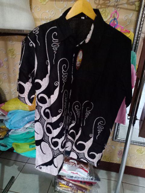 Kemeja Batik Pria Ppbtk07 Modern Lengan Pendek Casual Modis Trendy Masa Kini M L Xl Asli Pekalong