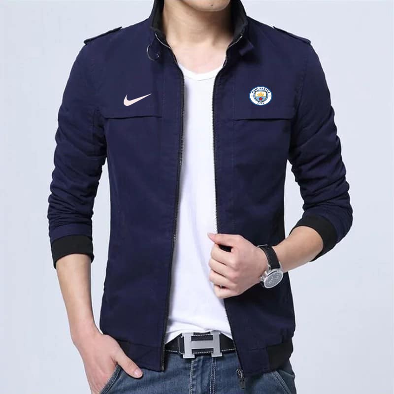 Jaket kanvas manchester city
