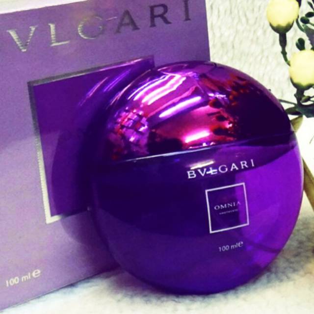 BVLGARI 'OMNIA AMETHYSTE' FOR WOMAN PARFUME ORI SINGAPORE ( OS )