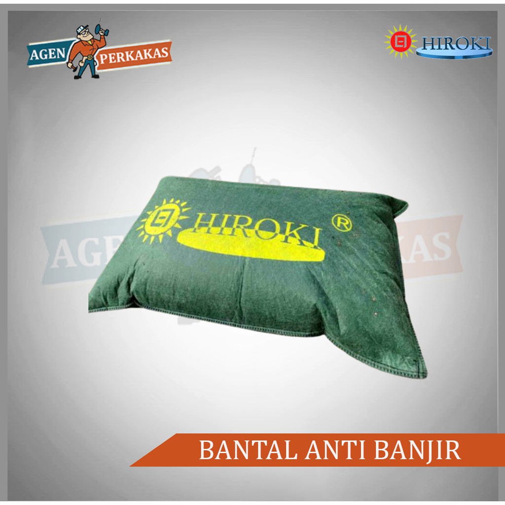 Bantal Penahan Air banjir Hiroki / benteng karung pasir instant