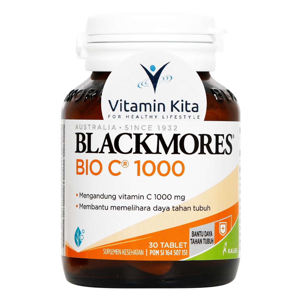 BLACKMORES BIO C 1000MG BPOM KALBE  30 TAB