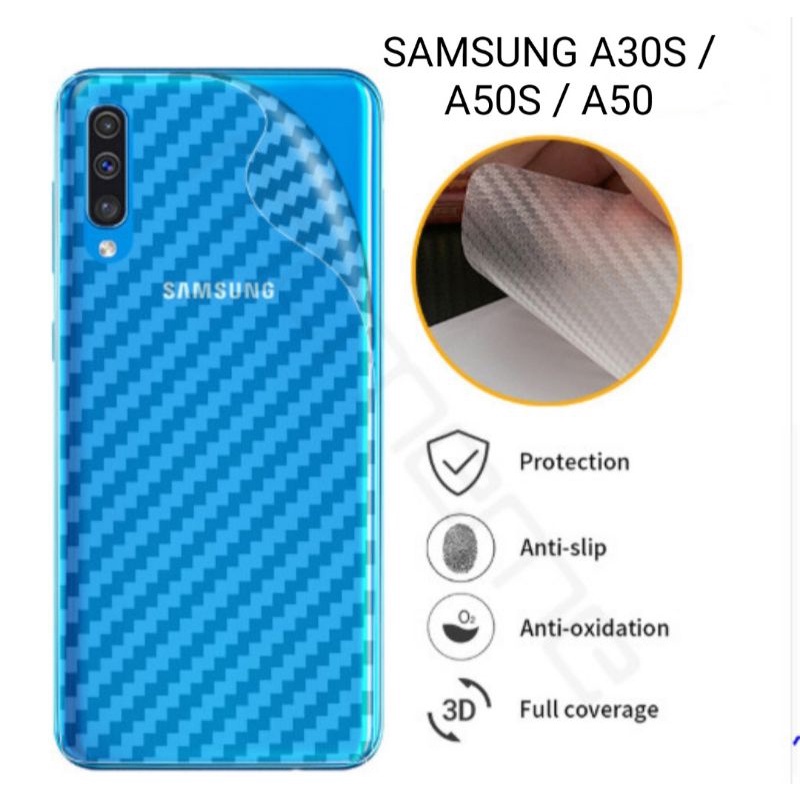 Garskin / Skin Carbon Samsung Galaxy A50 / A50s / A30s /A10s / A10 / A20 /A30