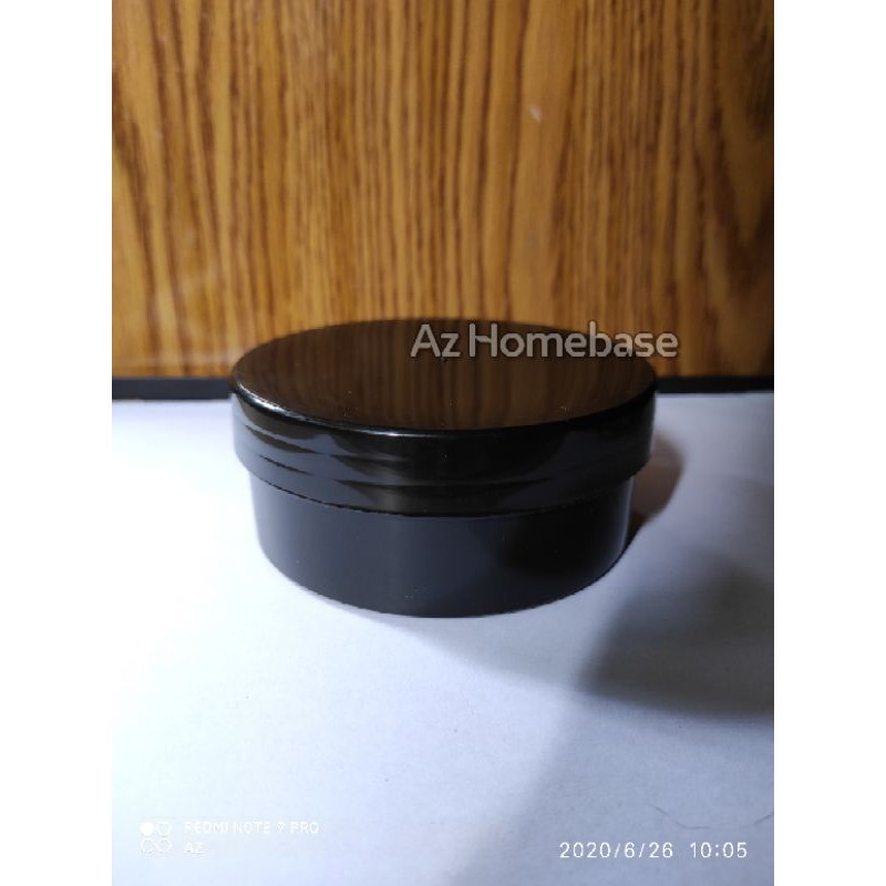 Pot Lulur 250gram Hitam - Pot Lulur 250 gr Hitam - Pot Lulur 250gram Ceper - Pot Scrub 250gram