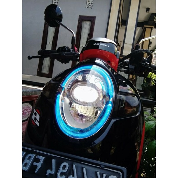 Stiker Alis Scoopy / Stiker Alis Scoopy polos / Stiker Lampu Scoopy polos NS IL