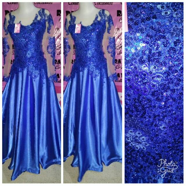 Gaun pesta/party/longdress/dress pesta/gaun hijab/gaun muslim