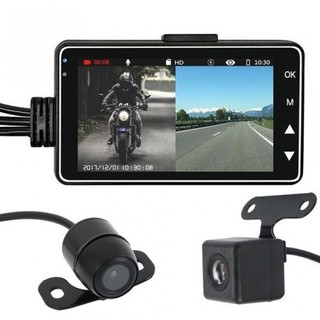 Motorcycle Action Sport Camera HD Recording with 3-inch LCD Display