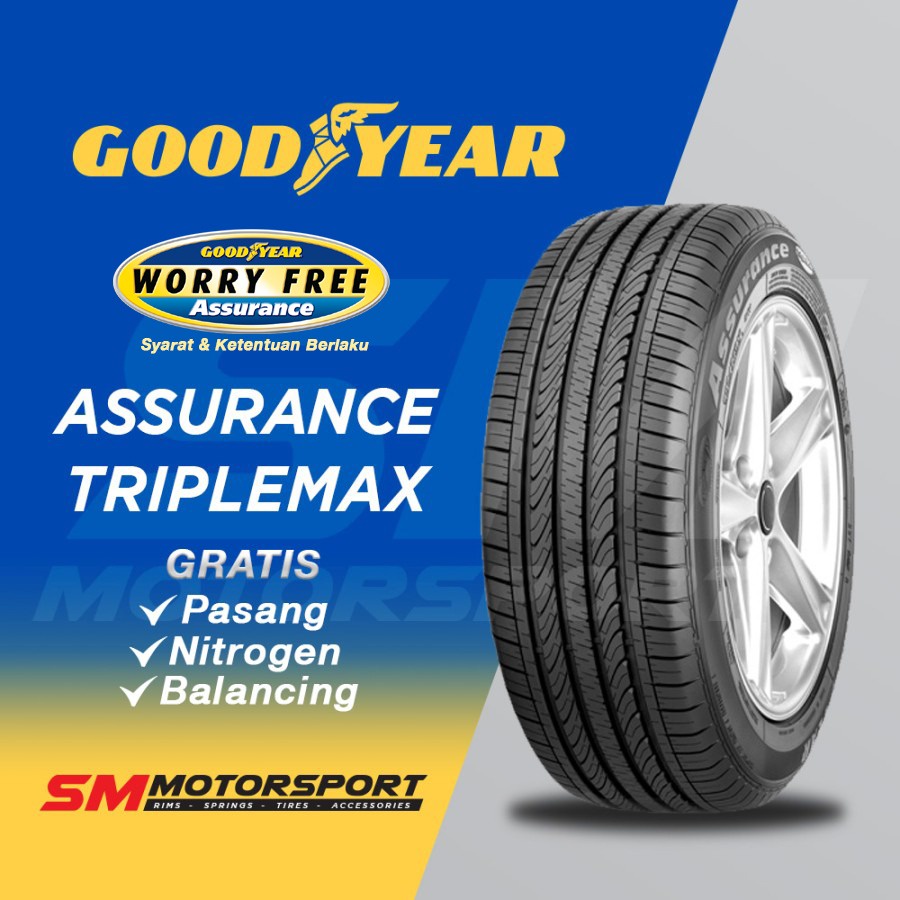 Ban Mobil Good Year Goodyear Assurance Triplemax 215 45 r17 17