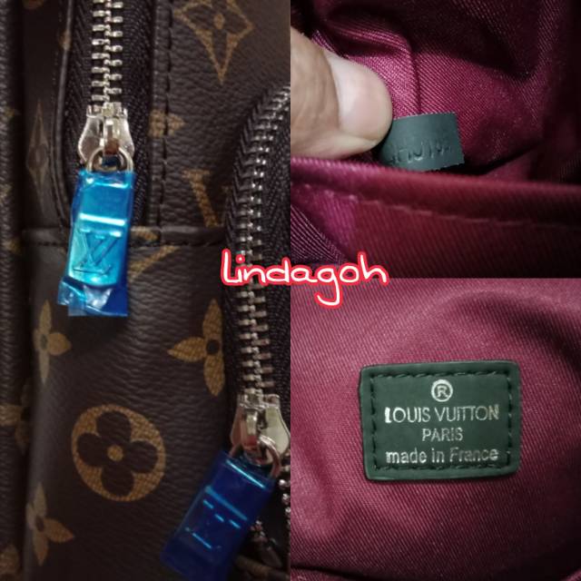 Tas slingbag lv avenue mono bodybag kualitas mirror