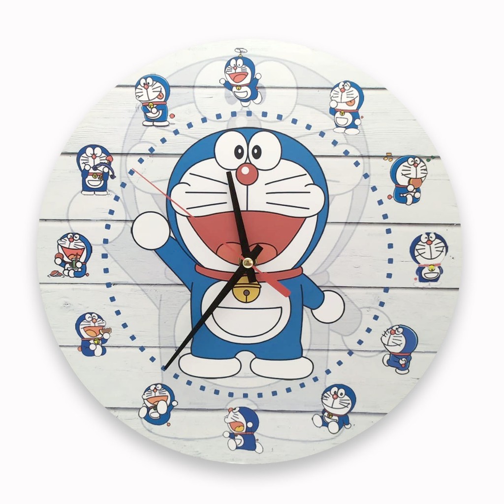 Jam Dinding Vintage Doraemon