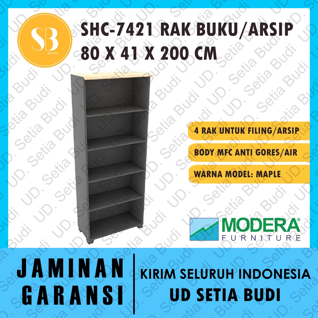 Rak Arsip / Filing Tanpa Pintu Modera SHC-7421 S-Class