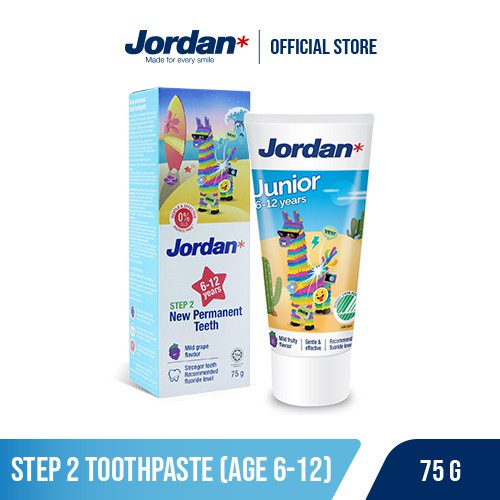 Jordan Toothbrush Sikat Gigi Jordan Anak Semua Varian / Step 1 / Step 2 / Step 3 / odol dan sikat gigi anak