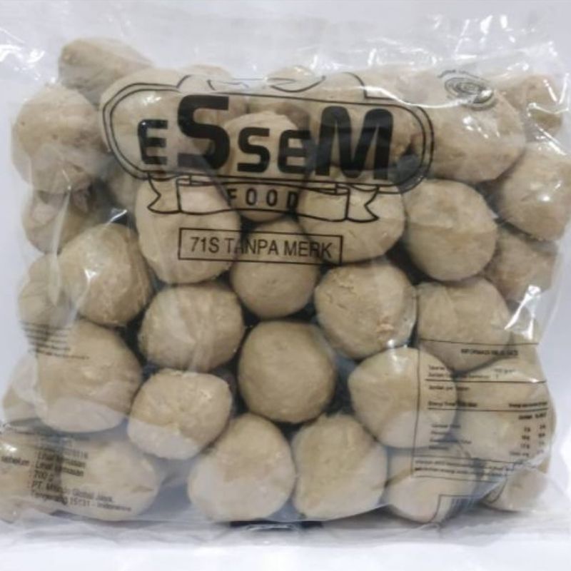 

Bakso essem polos isi 50lbakso lampung