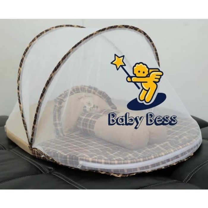 SALE !!! BABY BESS-kasur lipat kelambu bess twill-kasur bayi kelambu lipat bess-kasur bess